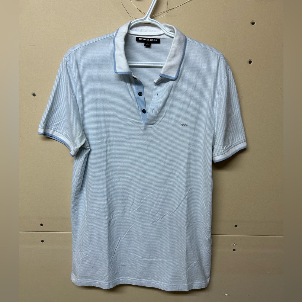 2/$30⚡️- SHIRT | Men’s Michael Kors polo shirt size medium